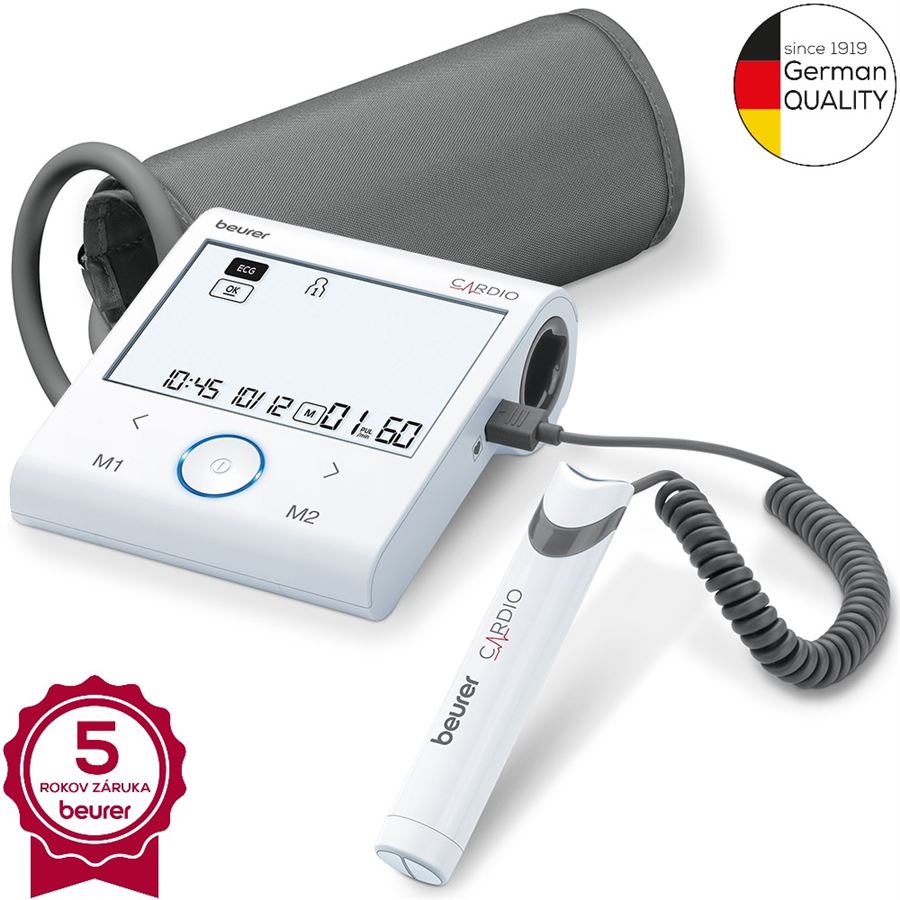 Beurer BM 96 Cardio Ramenní tlakoměr s EKG funkcí